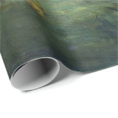 Papier Cadeau Edouard Manet - La famille Monet dans son jardin (Coin rond)