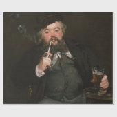 Papier Cadeau Edouard Manet - Un bon verre de bière / Le bon boc (Plat)