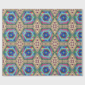 Papier Cadeau Édredon fait maison (Plat)