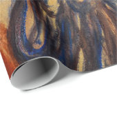 Papier Cadeau Edvard Munch - Le cri 1910 (Coin rond)