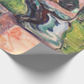 Papier Cadeau Edvard Munch - Le penseur de Rodin (Coin)