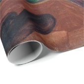 Papier Cadeau Edvard Munch - Melancholy 1894 (Coin rond)