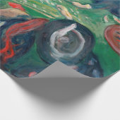Papier Cadeau Edvard Munch - Table de roulette à Monte Carlo (Coin)