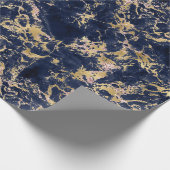 Papier Cadeau Effet de marbre sur le papier à envelopper (Coin)