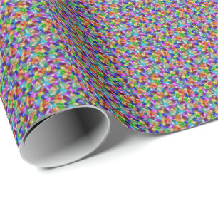Papier Cadeau Effet de verre tendu