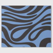 Papier Cadeau Effet Zébré, pour offrir, avec du plaisirs. (Plat)