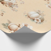 Papier Cadeau Éffrayant Cute Premier Anniversaire Halloween Wrap (Coin)