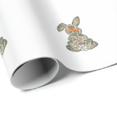 Papier Cadeau Egg Hunter Camo Easter Toddler Easter Day Camo Eas (Coin rond)