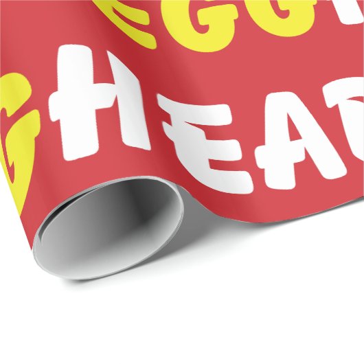 PAPIER CADEAU EGGHEAD (Coin rond)