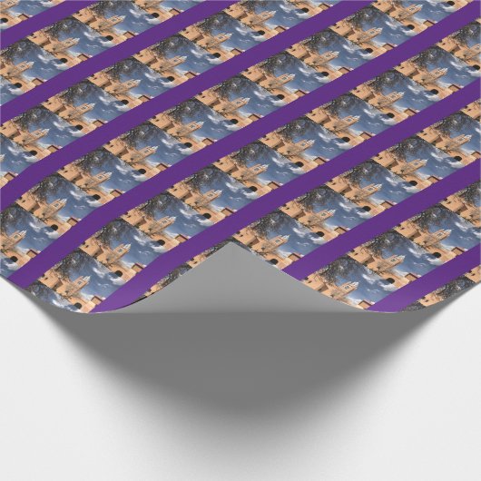 Papier Cadeau Église (Coin)