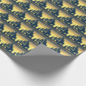 Papier Cadeau Église futuriste SF 2 (Coin)