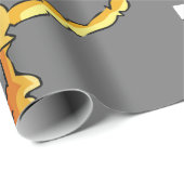 Papier Cadeau Église Menorah (Coin rond)