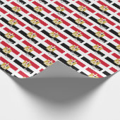Papier Cadeau Egypt Wrapper Paper, drapeau égyptien patriotique (Coin)