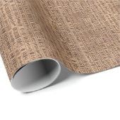 Papier Cadeau Égypte ancienne (Coin rond)