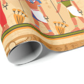 Papier Cadeau Égypte ancienne (Coin rond)