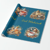Papier Cadeau-Eid Mubarak Papier Cadeau (Déroulé)