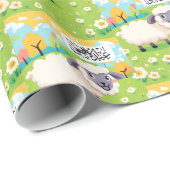 papier cadeau eid ul adha (Coin rond)