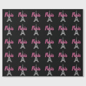Papier cadeau Eiffel Tower Paris (Plat)