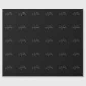 Papier Cadeau EKG Handball (Plat)