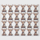 Papier Cadeau Élan Goofy (Plat)