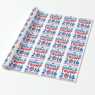 Papier Cadeau Élection présidentielle de DONALD TRUMP 2016