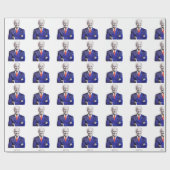 Papier Cadeau Élection présidentielle Joe Biden 2020 (Plat)