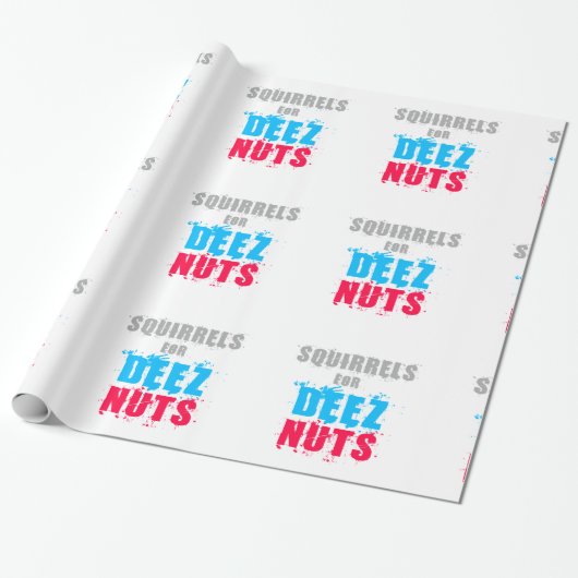 Papier Cadeau Élections 2016 - Écureuils Pour Deez Nuts (Déroulé)