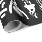 Papier Cadeau Electrician (Coin rond)