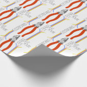 Papier Cadeau Électricien (Coin)