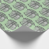 Papier Cadeau Électricien de ligne (Coin)