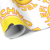 Papier Cadeau Elef de techno (Coin rond)