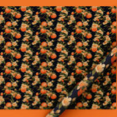 Papier Cadeau Élégance chic en fleur de pêche foncée