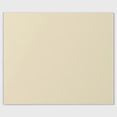 Papier Cadeau Élégance classique : Arrière - plan de crème coule (Plat)