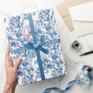 Papier Cadeau Élégance de toile florale