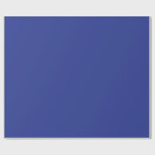 Papier Cadeau Élégance des Fêtes Royale Bleue (Plat)