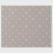 Papier Cadeau Élégance géométrique : Motif moderne Star (Plat)