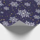 Papier Cadeau Élégance givrée (Coin)