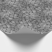 Papier Cadeau Élégance rustique Composante Abstraite (Coin)