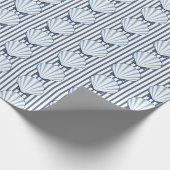 Papier Cadeau Élégance Shell Stripe ! (Coin)