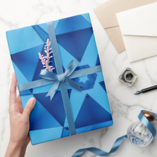 Papier Cadeau Élégant Amour Monogramme Étincelant Anniversaire