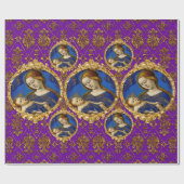 Papier Cadeau Élégant bébé divin (30 pieds) (Plat)