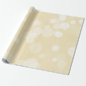 Papier Cadeau Elegant Bokeh Motif Mariage papier d'enveloppement (Déroulé)