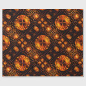 Papier Cadeau Elegant Classic Boho Modern Gold #901 Wedding (Plat)