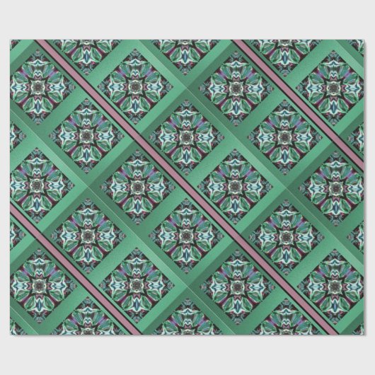 Papier Cadeau Élégant Enveloppement d'allure papier-MVB Design 1 (Plat)