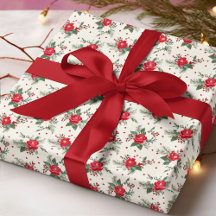 Élégant Festif Floral Noël