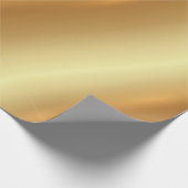 Papier Cadeau Elegant Gold Glamour Modern Luxury Template Gift (Coin)