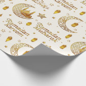 Papier Cadeau Elegant Gold Ramadan Greeting Arabic Calligraphy (Coin)