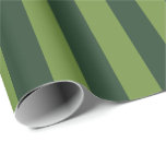 Papier Cadeau Elégant Hunter Green Garden Green Stripe<br><div class="desc">Papier d'emballage simple à rayures vertes - parfait pour des rayures colorées sur le thème du jardin.</div>