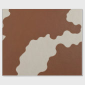 Papier Cadeau Elegant Luxury Faux Cow Leather Popular Collection (Plat)