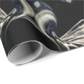 Papier Cadeau Elégant Mandala (Coin rond)